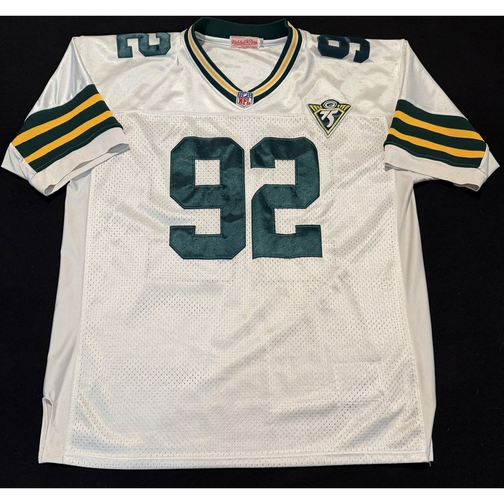 Mitchell & Ness Reggie White Jersey Team Patch 75 Years Mens 52